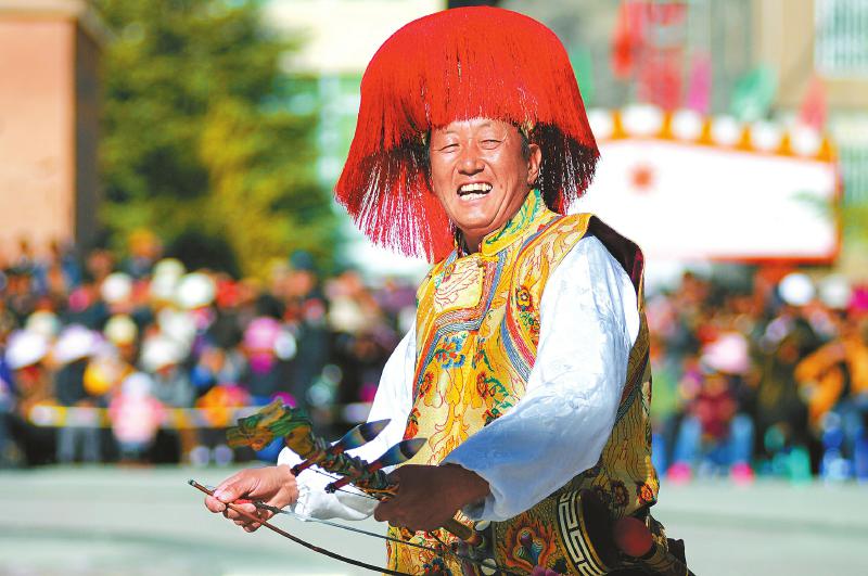 巴塘弦子唱出老百姓的幸福和喜悦 (巴塘县委宣传部供图)