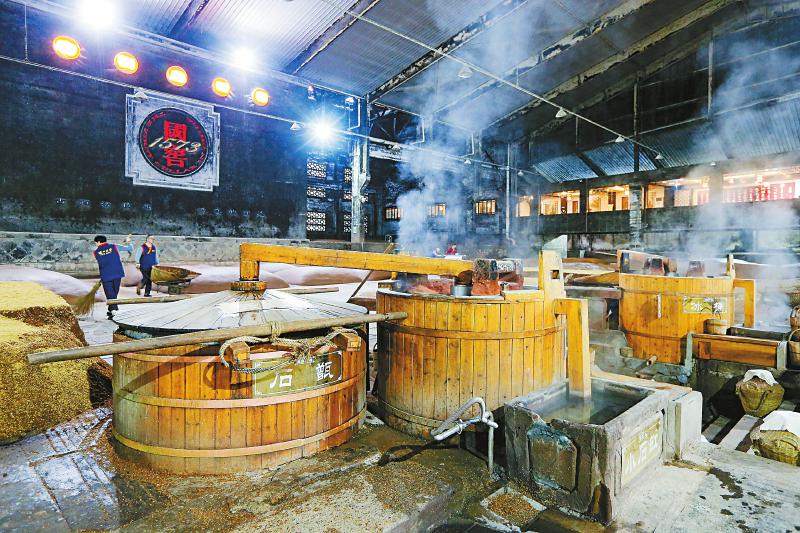 泸州醇窖酒厂图片