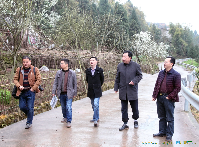 实地调研了广安区协兴镇道台院子,前锋区代市牌坊,华蓥市匡氏宗祠