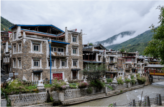 民族村寨川西嘉绒藏寨西索民居陈燕