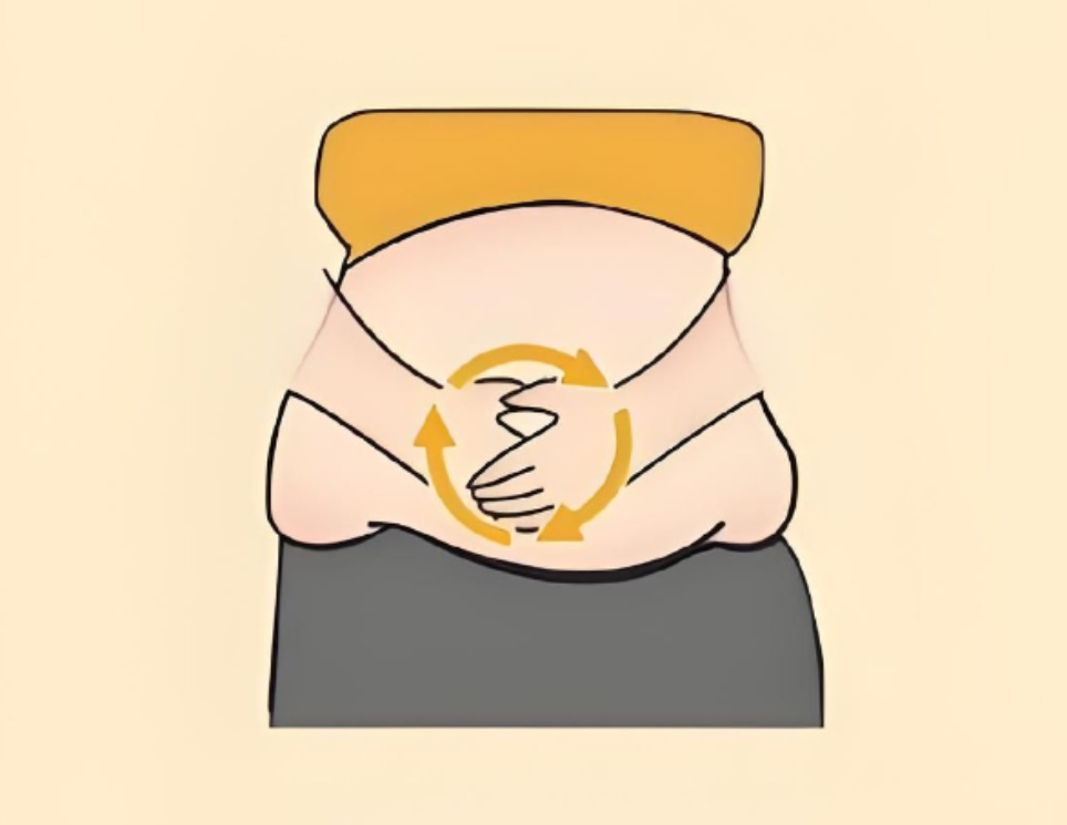 3招打通中焦 （1）揉腹 做法：晨起或睡前，顺时针揉腹180下…|中焦|顺时针|内关_新浪新闻