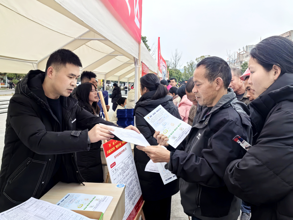 泸县举办2025年“暖冬行动”专场招聘会4