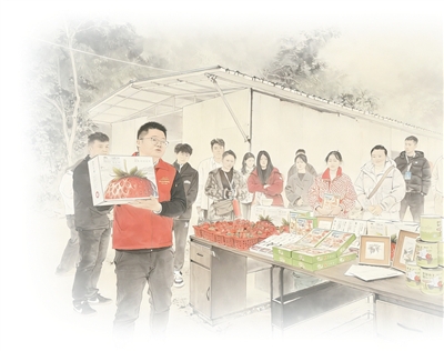 “红”草莓终于卖出了“甜”价钱（驻村第一书记说）