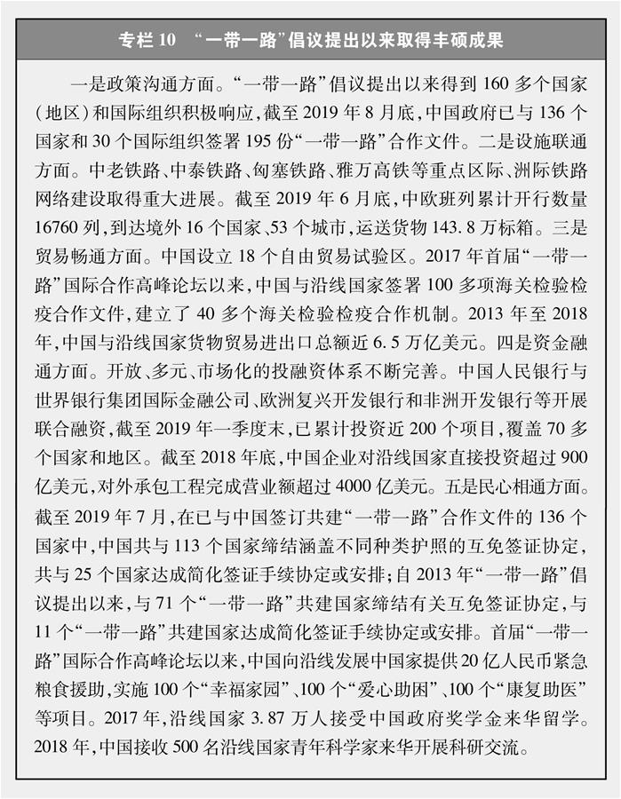 ï¼å¾è¡¨ï¼[æ°æ¶ä»£çä¸­å½ä¸ä¸çç½ç®ä¹¦]ä¸æ 10 âä¸å¸¦ä¸è·¯âå¡è®®æåºä»¥æ¥åå¾ä¸°ç¡ææ