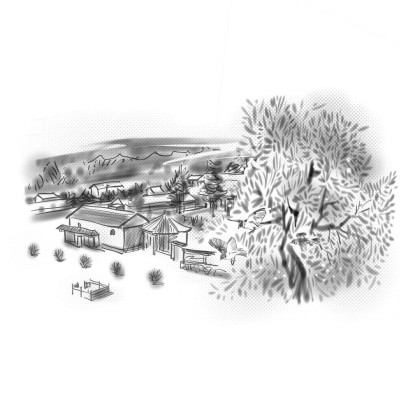 古柳醴泉情依依