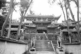 四川广利禅寺（摄于1942年）